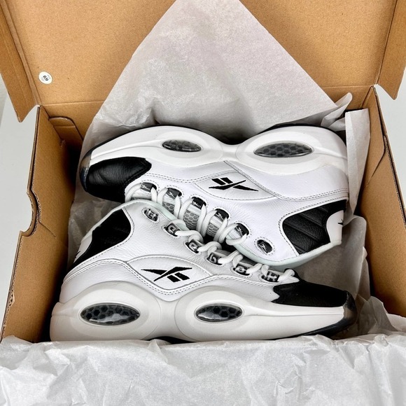 Reebok Question Mid 'Why Not Us?' GX5260 Basketball Sneakers Size 7.5 (Womens 9) - Picture 5 of 13
